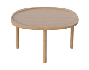 Trace Coffee Table Ø75 H38 cm, oiled oak