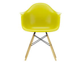 Eames Plastic Armchair DAW, mustard