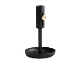 Granny Candle Holder H16, black