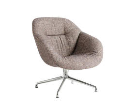 AAL 81 Soft Lounge Chair Polished Aluminium, Swarm multi colour