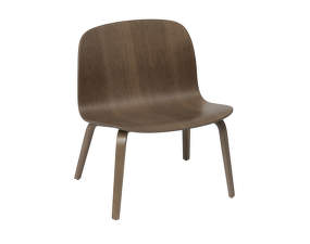 Visu Lounge Chair, stained dark brown