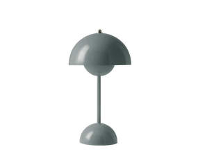 Flowerpot VP9 Portable Lamp, stone blue