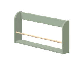 Dots Display Shelf, natural green