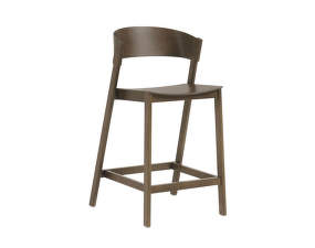 Cover Counter Stool, stained dark brown