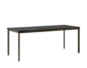 Drip HW59 Table, bronzed / black laminate