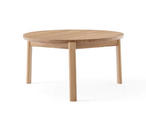 Passage Lounge Table Ø70, natural oak