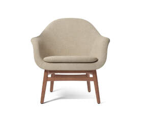 Harbour Lounge Chair, walnut / Bouclé 02