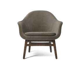 Harbour Lounge Chair, dark stained oak / Dakar 0311