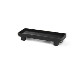 Bon Wooden Tray X Small, dark stained black