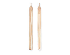 Dryp Candles Set of 2, beige