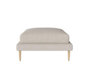 Veneda Pouf 91x91, white oak / Ascot beige