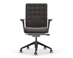 ID Trim 2D Armrests Office Chair, Plano nero coconut