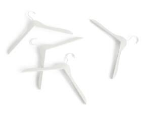 Coat Hanger Set of 4, white