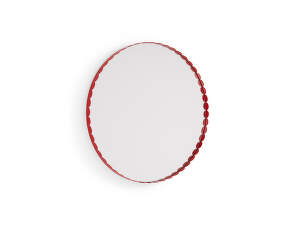 Arcs Mirror Round, red