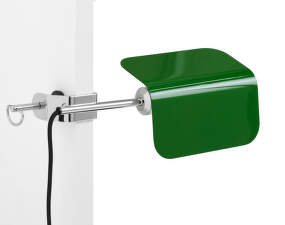Apex Clip Lamp, emerald green