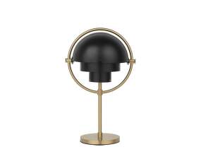 Multi-Lite Portable Lamp, black semi matt / brass