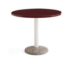 Ceramic Table Ø90, bordeaux