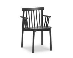 Pind Armchair, black stained ash