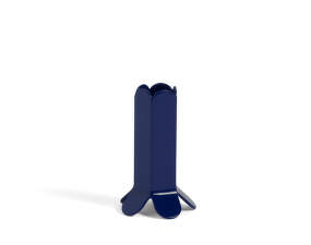 Arcs Candleholder Small, dark blue