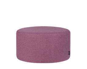 Folk Pouf Low, lilac fluff