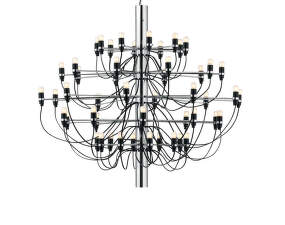 2097/50 Suspension Frosted Bulbs, chrome