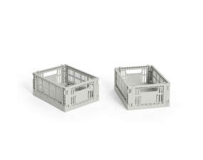 Colour Crate Mini, set of 2, grey