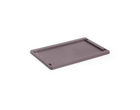 Colour Crate Lid Plastic Small, bordeaux
