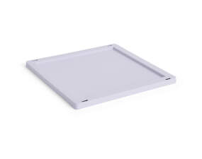 Colour Crate Lid Plastic Cube/Medium Square, lavender