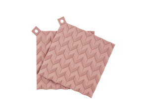 HOLD-ON Pot Holders, 2pcs, misty rose