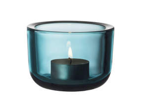 Valkea Tealight Candleholder, sea blue