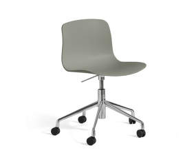 AAC 50 Chair Polished Aluminium, dusty green