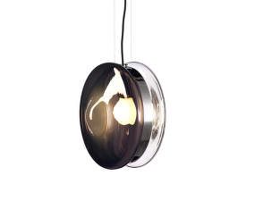 Orbital Pendant, black/polished nickel