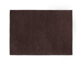 Row Rug Medium, dark brown