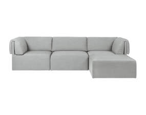 Wonder 3-seater Sofa with Chaise Longue, Remix