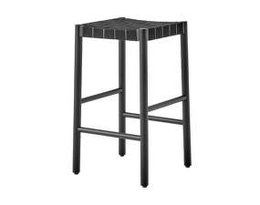 Betty TK8 Bar Stool, black/black webbing