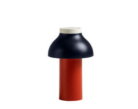 PC Portable Table Lamp, dusty red