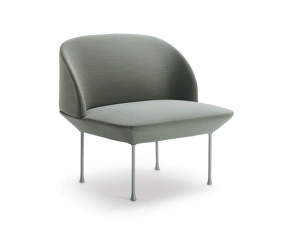 Oslo 1-seater Sofa, Steelcut 160