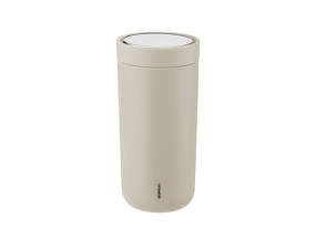 Thermo mug To Go Click, 0,4 l, soft sand