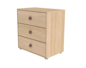 Popsicle Chest with 3 drawers, cherry