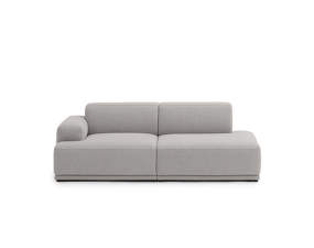 Connect Soft 2-seater Sofa, Configuration 2, Clay 12