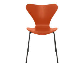 Series 7 Chair Coloured, black/paradise orange