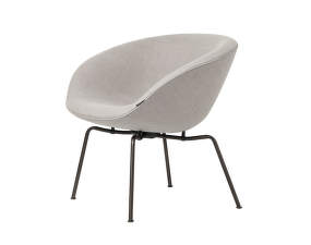 Pot Lounge Chair, brown bronze/light warm grey