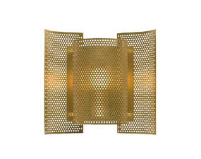 Butterfly Perforated Wall Lamp, brass