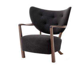Wulff ATD2 Lounge Chair, walnut/Hallingdal 376