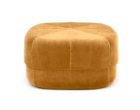 Circus Pouf Large, yellow