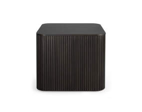 Roller Max Side Table, dark brown