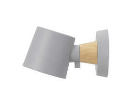 Rise Wall Lamp Hardwired, grey