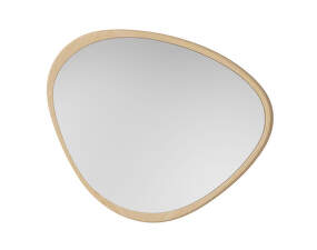 Elope Mirror 73.5 cm, white pigmented oak