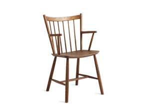 Chair J42, dark oiled oak