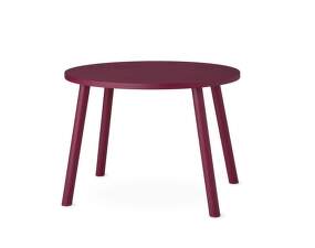 Mouse Table, burgundy